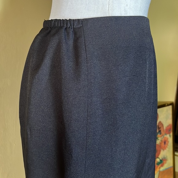 LE SUIT SEPARATES Size: 22W Classic Pencil Skirt ElasticWaist Insert Elegant NEW - Picture 7 of 14